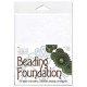 Beadsmith Base de fieltro para bordado 14x11cm - Blanco